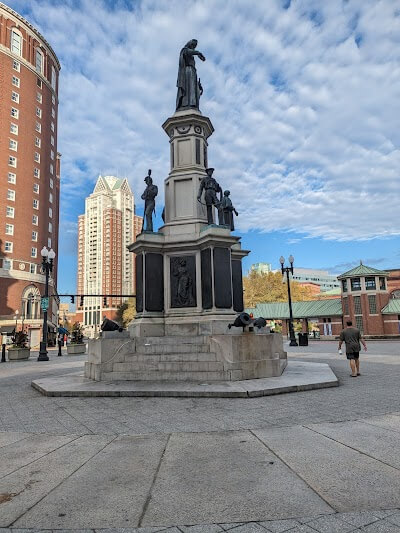 1871 Soldiers’ and Sailors’ Monument in Providence, Rhode Island