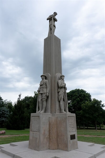 Antelope Park Soldier's Memorial in Lincoln, Nebraska