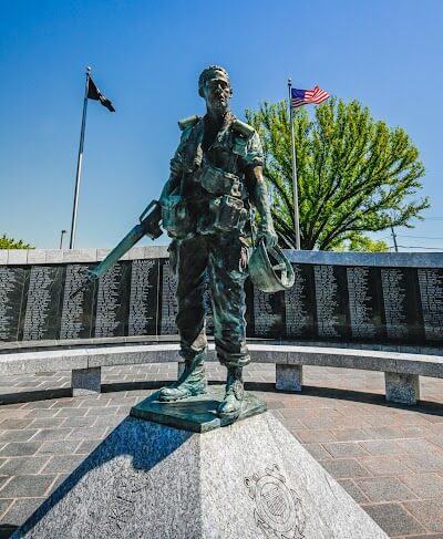 Arkansas Vietnam Veterans Memorial in Little Rock, Arkansas