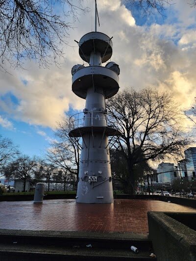 Battleship Oregon Memorial in Portland, Oregon