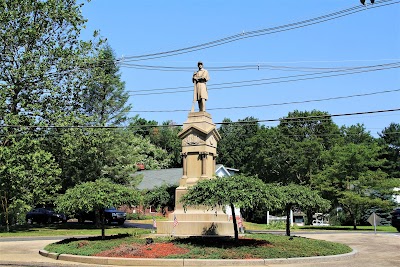 Civil War Monument in Easton, Massachusetts