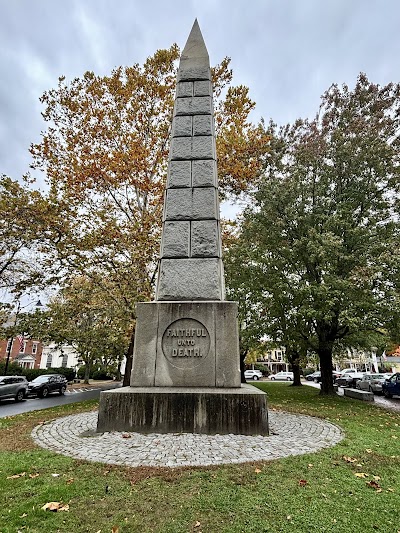 Civil War Monument in Concord, Massachusetts