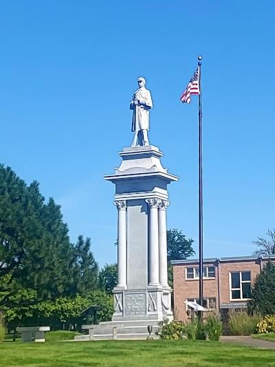 Civil War Monument in Pierre, South Dakota