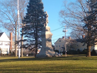 Civil War Soldier's Monument in Franklin, Massachusetts