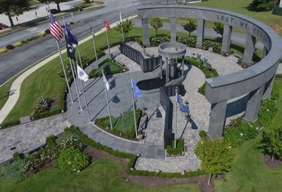 Delaware County Veterans Memorial in {city.name}, {city.state}