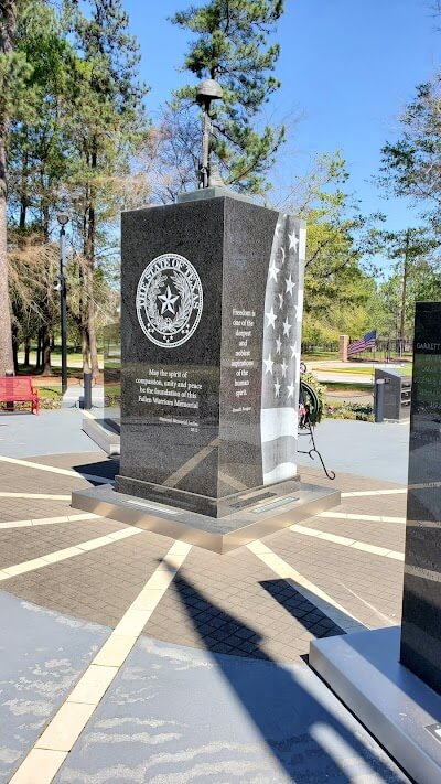 Fallen Warriors Memorial in Houston, Texas
