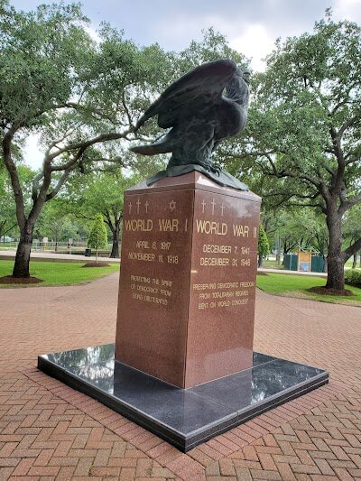 Harris County War Memorial in Houston, Texas