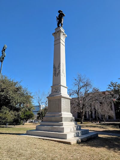 Hood's Confederate Texas Brigade Monument in {city.name}, {city.state}