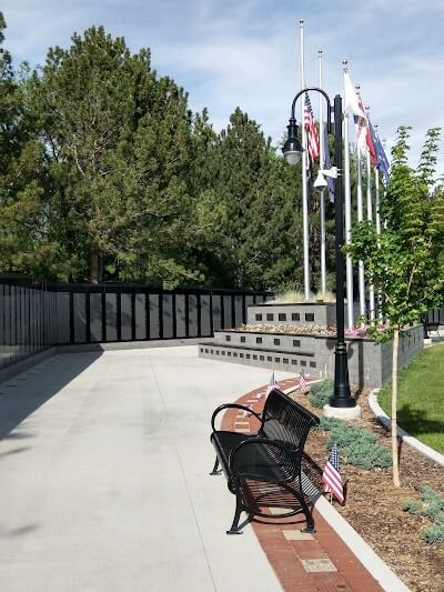 Layton City Vietnam Memorial Wall in Layton, Utah