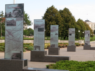 Minnesota World War II Memorial in Saint Paul, Minnesota