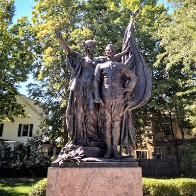 Mother Town and Soldier Son in Exeter, New Hampshire