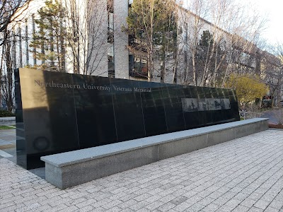 Northeastern University Veterans Memorial in Boston, Massachusetts