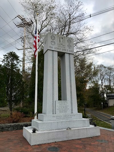 Riverside World War II Memorial in East Providence, Rhode Island