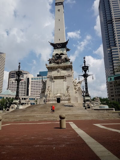 Soldiers & Sailors Monument in Indianapolis, Indiana