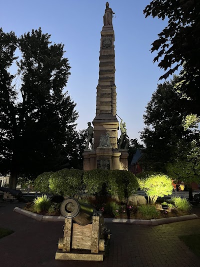 Soldiers and Sailors Monument in Nashua, New Hampshire