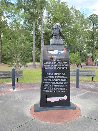 Tuskegee Airmen Memorial in Walterboro, South Carolina