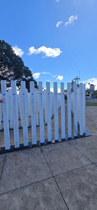 USS Oklahoma (BB-37) Memorial in Honolulu, Hawaii