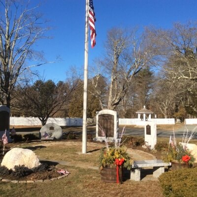 Veterans Memorial in Scituate, Rhode Island