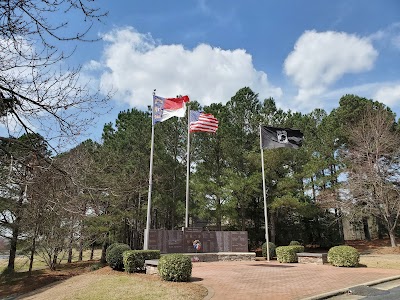 Veterans' Memorial in Wake Forest, North Carolina