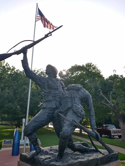 Veterans Memorial park in {city.name}, {city.state}