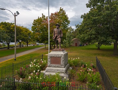 William Wells Statue in Burlington, Vermont