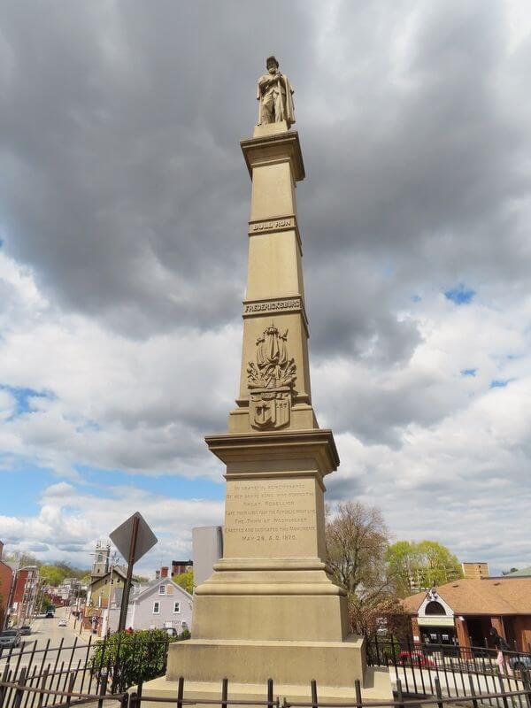 Woonsocket Civil War Monument in Woonsocket, Rhode Island